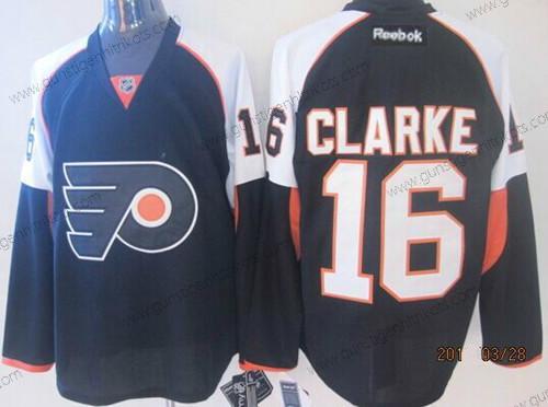 Herren Philadelphia Flyers #16 Bobby Clarke Trikots – Schwarz