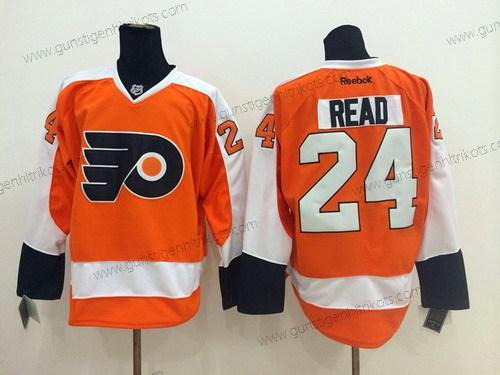 Herren Philadelphia Flyers #24 Matt Read Trikots – Orange