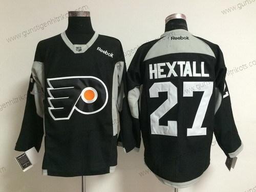 Herren Philadelphia Flyers #27 Ron Hextall 2014 Training Trikots – Schwarz