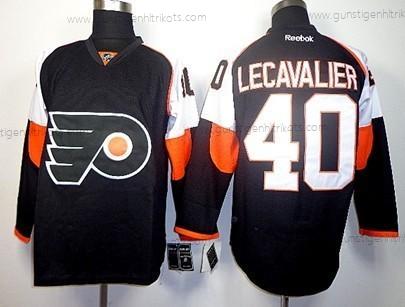 Herren Philadelphia Flyers #40 Vincent Lecavalier Trikots – Schwarz