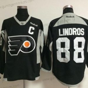 Herren Philadelphia Flyers #88 Eric Lindros 2014 Training Trikots – Schwarz