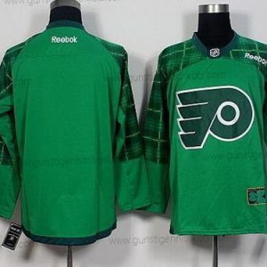 Herren Philadelphia Flyers Leer 2016 St. Patrick’S Day Hockey Trikots – Grün