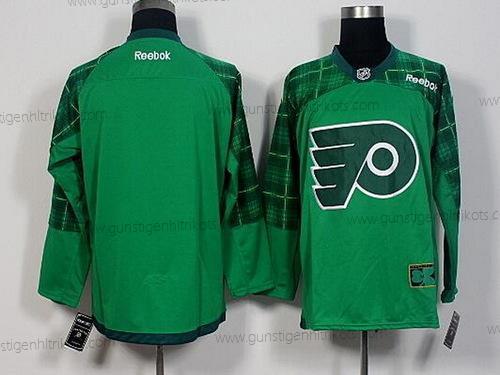 Herren Philadelphia Flyers Leer 2016 St. Patrick’S Day Hockey Trikots – Grün