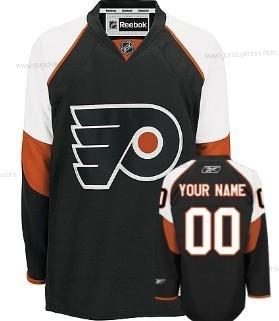 Herren Philadelphia Flyers Personalisiertes Trikots – Schwarz