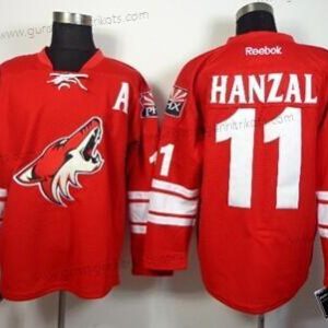 Herren Phoenix Coyotes #11 Martin Hanzal Trikots – Rot