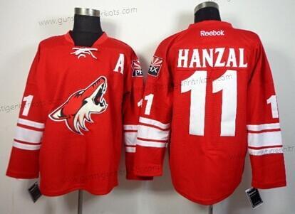 Herren Phoenix Coyotes #11 Martin Hanzal Trikots – Rot