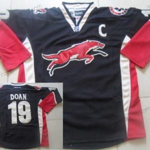 Herren Phoenix Coyotes #19 Shane Doan Ausweichtrikot Trikots – Schwarz