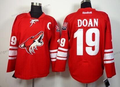 Herren Phoenix Coyotes #19 Shane Doan Trikots – Rot