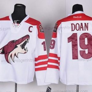 Herren Phoenix Coyotes #19 Shane Doan Trikots – Weiß