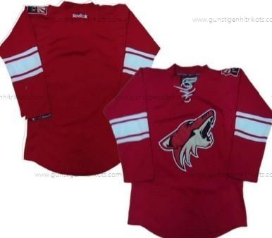 Herren Phoenix Coyotes Leer Trikots – Rot