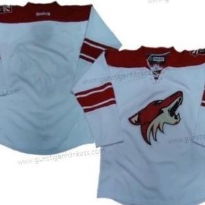 Herren Phoenix Coyotes Leer Trikots – Weiß