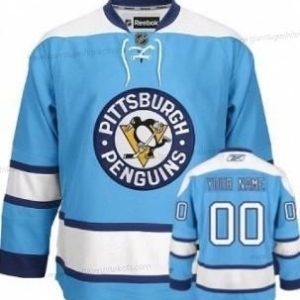 Herren Pittsburgh Penguins Personalisiertes Trikots – Blau