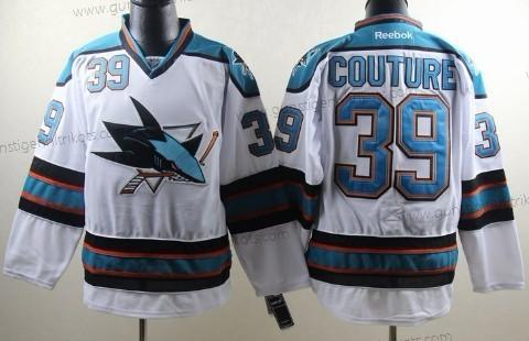 Herren San Jose Sharks #39 Logan Couture Trikots – Weiß