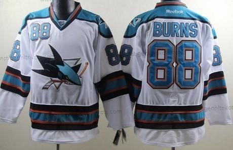 Herren San Jose Sharks #88 Brent Burns Trikots – Weiß