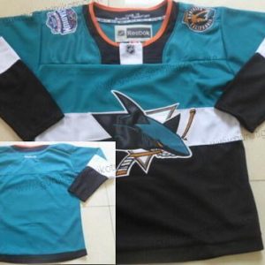 Herren San Jose Sharks Leer 2015 Stadium Series #2 Trikots – Blau Schwarz