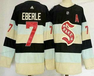 Herren Seattle Kraken #7 Jordan Eberle 2024 Winter Klassisch Authentisch Trikots – Marineblau