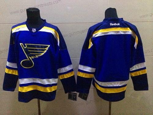 Herren St. Louis Blues Leer 2014 Trikots – Blau