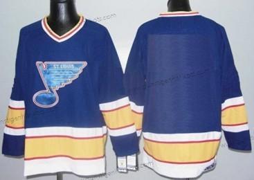 Herren St. Louis Blues Personalisiertes CCM Trikots – Blau