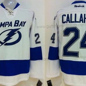 Herren Tampa Bay Lightning #24 Ryan Callahan New Trikots – Weiß