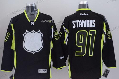 Herren Tampa Bay Lightning #91 Steven Stamkos 2015 All-Stars Trikots – Schwarz