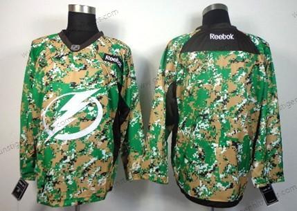 Herren Tampa Bay Lightning Leer 2014 Trikots – Tarnfarbe