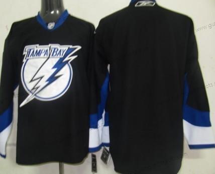 Herren Tampa Bay Lightning Leer Trikots – Schwarz