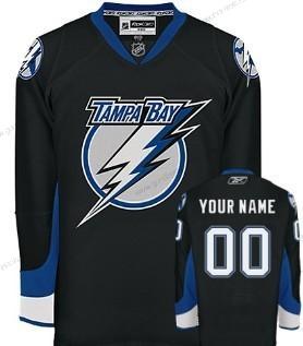 Herren Tampa Bay Lightning Personalisiertes Trikots – Schwarz