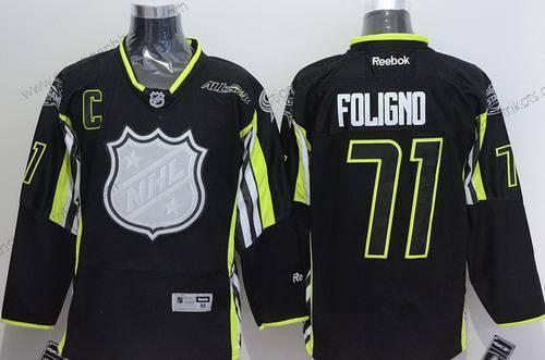 Herren Team Foligno Columbus Blue Jackets #71 Nick Foligno 2015 All-Star Trikots – Schwarz