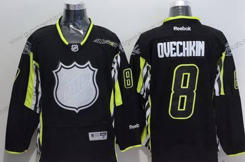 Herren Team Foligno Washington Capitals #8 Alex Ovechkin 2015 All-Star Trikots – Schwarz