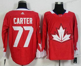 Herren Team Kanada #77 Jeff Carter 2016 World Cup Of Hockey Game Trikots – Rot