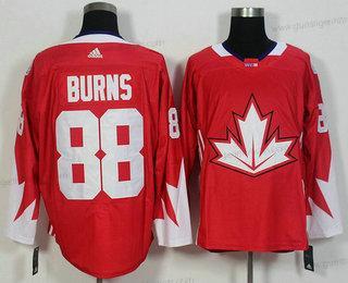 Herren Team Kanada #88 Brent Burns 2016 World Cup Of Hockey Game Trikots – Rot