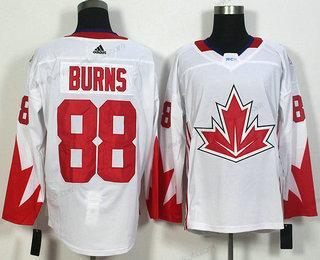 Herren Team Kanada #88 Brent Burns 2016 World Cup Of Hockey Game Trikots – Weiß