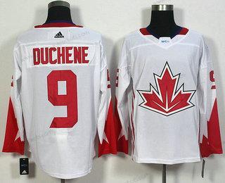 Herren Team Kanada #9 Matt Duchene 2016 World Cup Of Hockey Game Trikots – Weiß