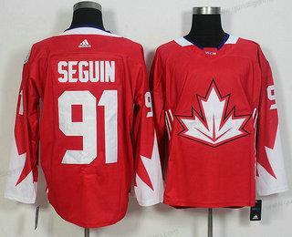 Herren Team Kanada #91 Tyler Seguin 2016 World Cup Of Hockey Game Trikots – Rot