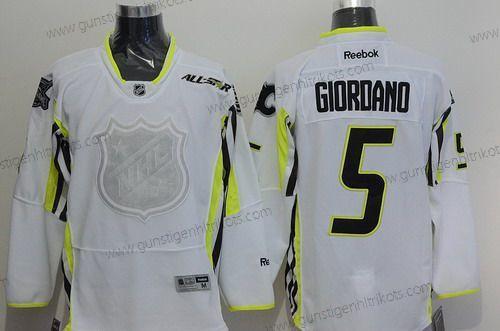 Herren Team Toews Calgary Flames #5 Mark Giordano 2015 All-Star Trikots – Weiß