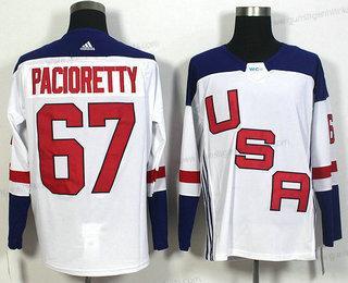 Herren Team USA #67 Max Pacioretty 2016 World Cup Of Hockey Game Trikots – Weiß