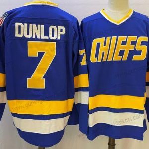 Herren The NHL Movie Edtion #7 Dunlop Trikots – Blau