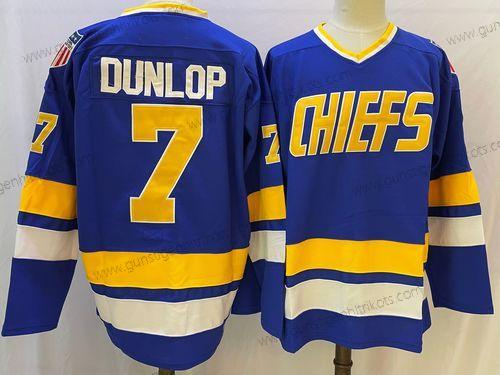 Herren The NHL Movie Edtion #7 Dunlop Trikots – Blau