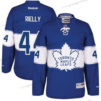 Herren Toronto Maple Leafs #44 Morgan Rielly Reebok 2017 Centennial Klassisch Premier Spieler Trikots – Blau