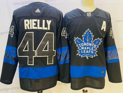 Herren Toronto Maple Leafs #44 Morgan Rielly X Drew House Inside Out Strickerei Trikots – Schwarz