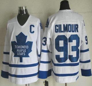 Herren Toronto Maple Leafs #93 Doug Gilmour 2000-01 CCM Vintage Trikots – Weiß