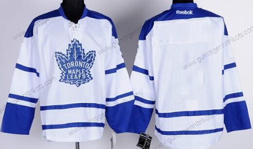 Herren Toronto Maple Leafs Leer Ausweichtrikot Trikots – Weiß