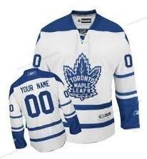 Herren Toronto Maple Leafs Personalisiertes Ausweichtrikot Trikots – Weiß