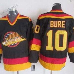 Herren Vancouver Canucks #10 Pavel Bure 1985-86 CCM Vintage Trikots – Schwarz