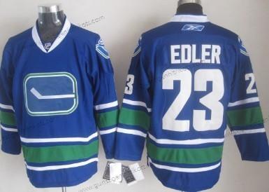 Herren Vancouver Canucks #23 Alexander Edler Ausweichtrikot Trikots – Blau