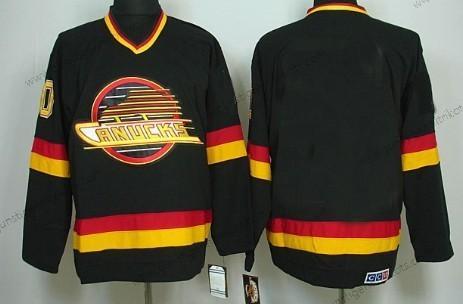 Herren Vancouver Canucks Personalisiertes CCM Trikots – Schwarz