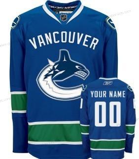 Herren Vancouver Canucks Personalisiertes Trikots – Blau