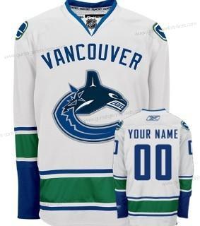 Herren Vancouver Canucks Personalisiertes Trikots – Weiß