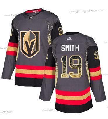 Herren Vegas Golden Knights #19 Reilly Smith Trikots – Grau