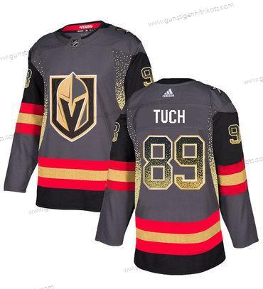 Herren Vegas Golden Knights #89 Alex Tuch Trikots – Grau